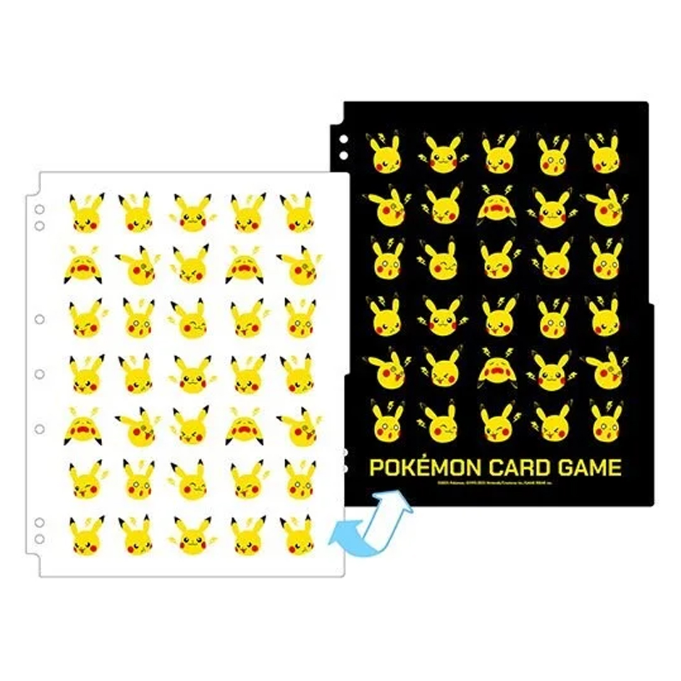 Pikachu Thunder 9-Pocket Binder Page