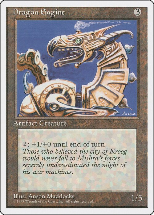 Drago Meccanico Card Front