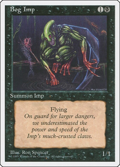 Bog Imp Card Front