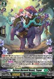 Sylvan Horned Beast, Tepar