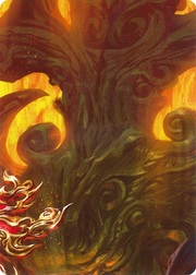 "Emperor, Dracai of Aesir" Macro Puzzle Card