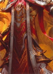 "Emperor, Dracai of Aesir" Macro Puzzle Card