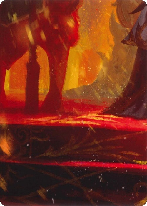 "Emperor, Dracai of Aesir" Macro Puzzle Card