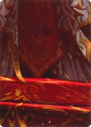 "Emperor, Dracai of Aesir" Macro Puzzle Card