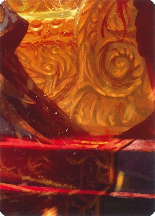 "Emperor, Dracai of Aesir" Macro Puzzle Card