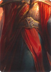 "Kano, Dracai of Aether" Macro Puzzle Card