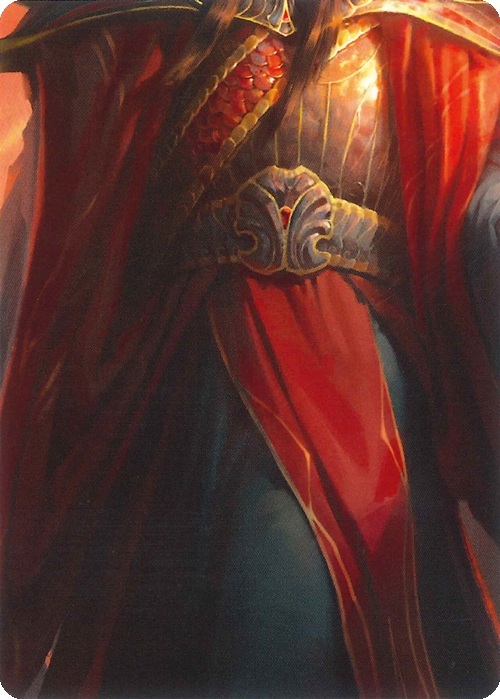 "Kano, Dracai of Aether" Macro Puzzle Card