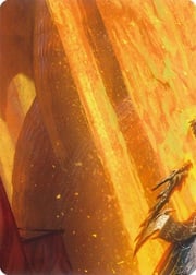 "Taipanis, Dracai of Judgement" Macro Puzzle Card