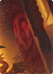 "Taipanis, Dracai of Judgement" Macro Puzzle Card
