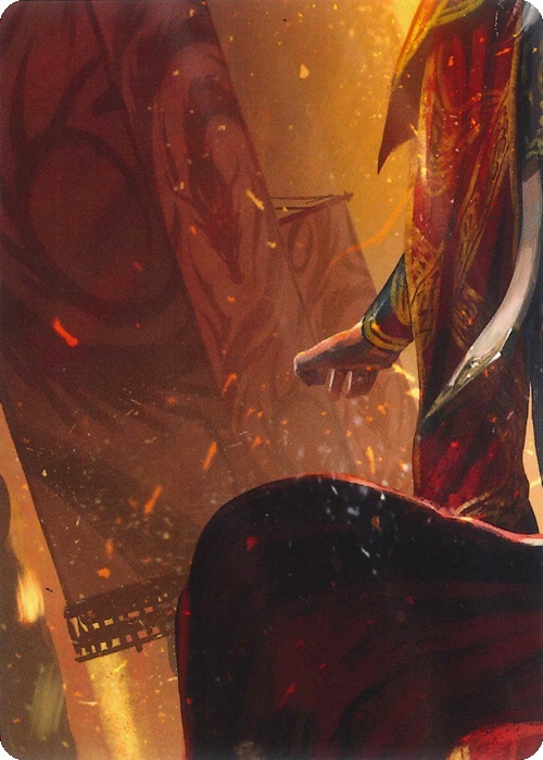"Taipanis, Dracai of Judgement" Macro Puzzle Card