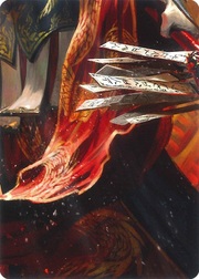 "Taipanis, Dracai of Judgement" Macro Puzzle Card