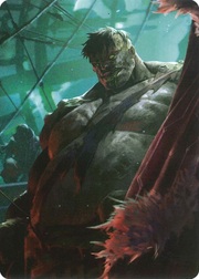 "Uzuri, Switchblade" Macro Puzzle Card