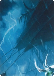 "Gravy Bones, Shipwrecked Looter" Macro Puzzle Card