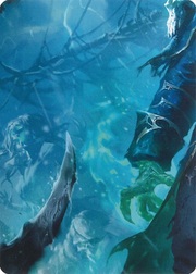 "Gravy Bones, Shipwrecked Looter" Macro Puzzle Card