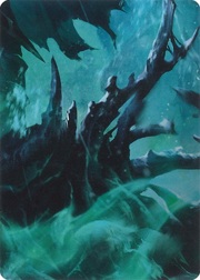 "Gravy Bones, Shipwrecked Looter" Macro Puzzle Card