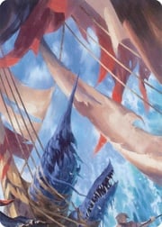 "Marlynn, Treasure Hunter" Macro Puzzle Card