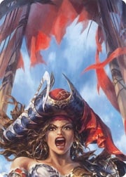 "Marlynn, Treasure Hunter" Macro Puzzle Card