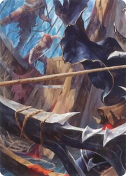 "Marlynn, Treasure Hunter" Macro Puzzle Card