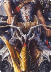 "Marlynn, Treasure Hunter" Macro Puzzle Card