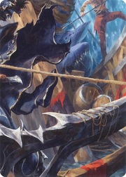 "Marlynn, Treasure Hunter" Macro Puzzle Card