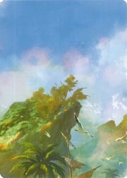 "Treasure Island" Macro Puzzle Card