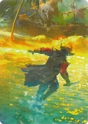 "Treasure Island" Macro Puzzle Card