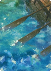 "Treasure Island" Macro Puzzle Card