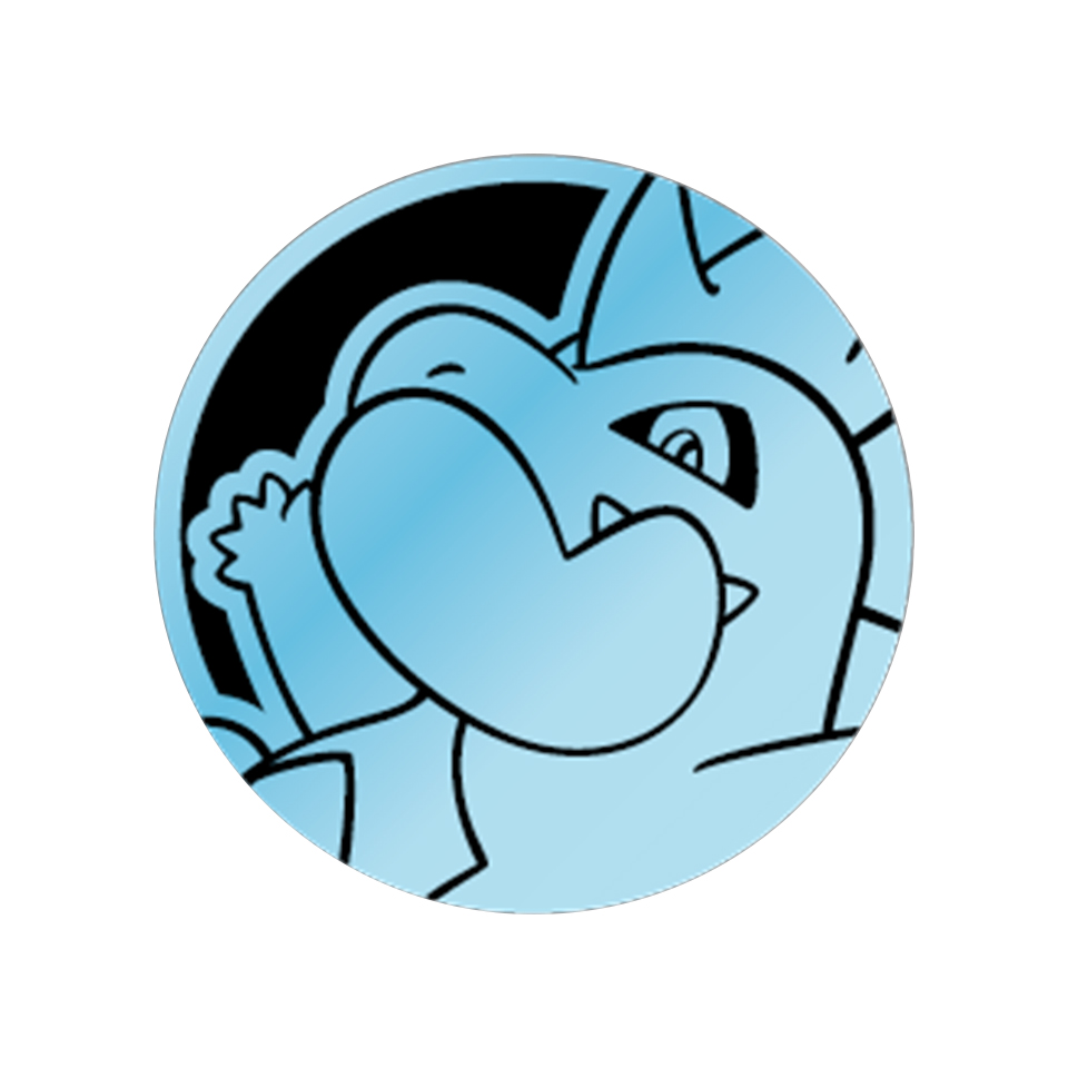 Croconaw Blue Coin