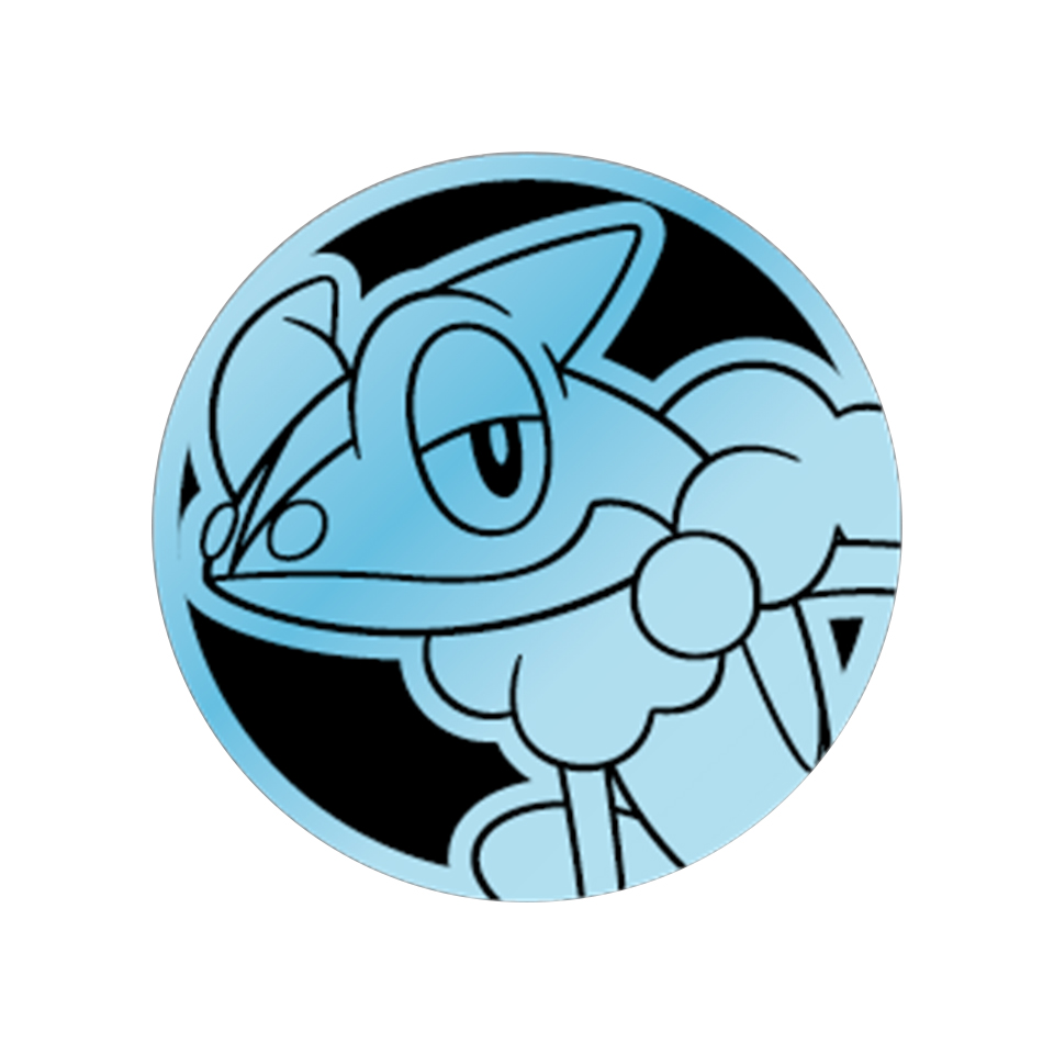 Frogadier Blue Coin