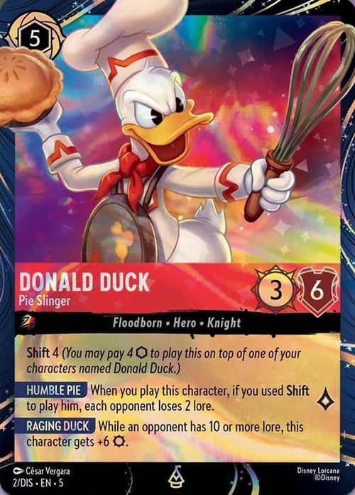 Donald Duck - Pie Slinger