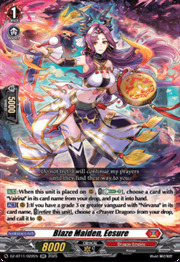 Blaze Maiden, Eesure