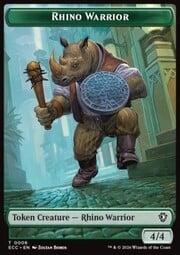 Rhino Warrior // Elemental