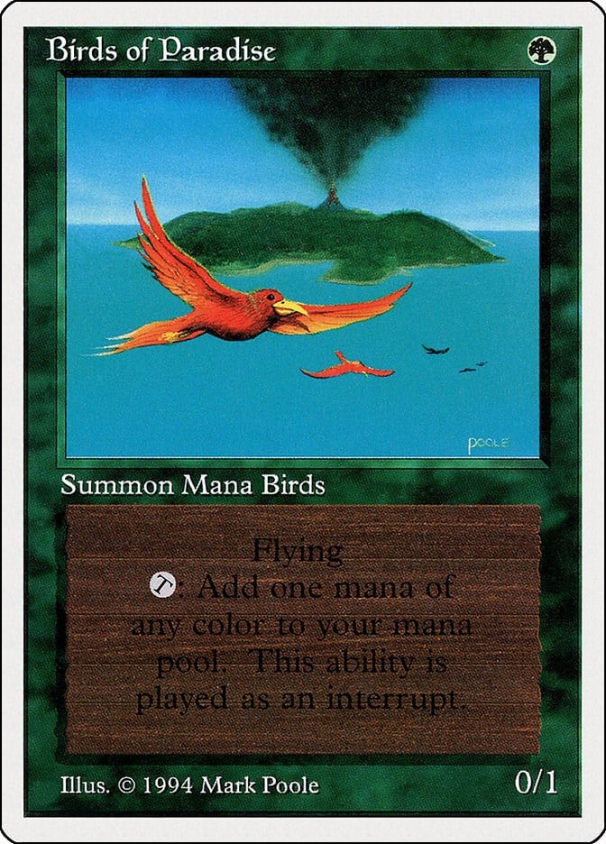 Birds of Paradise Summer Magic / Edgar | Magic | CardTrader