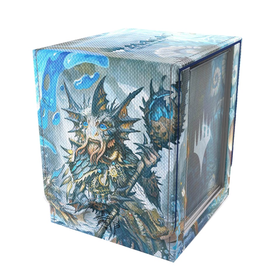 Lorwyn Eclipsed: Gamegenic "Sygg, Wanderwine Wisdom // Sygg, Wanderbrine Shield" Squire Plus 100+ XL Deck Box