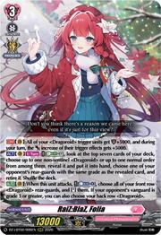 RaiZ:BlaZ, Folia