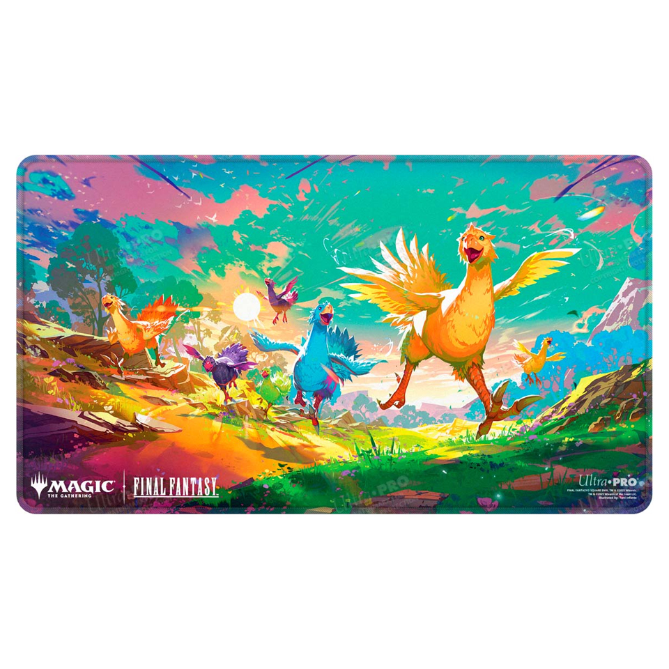 FINAL FANTASY: "Chocobo Parade" Holofoil Playmat