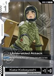 Unheralded Attack