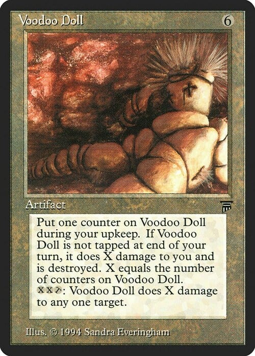 Bambola Voodoo Card Front