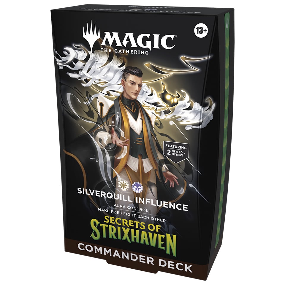 Commander: Secrets of Strixhaven | "Silverquill Influence" Commander Deck