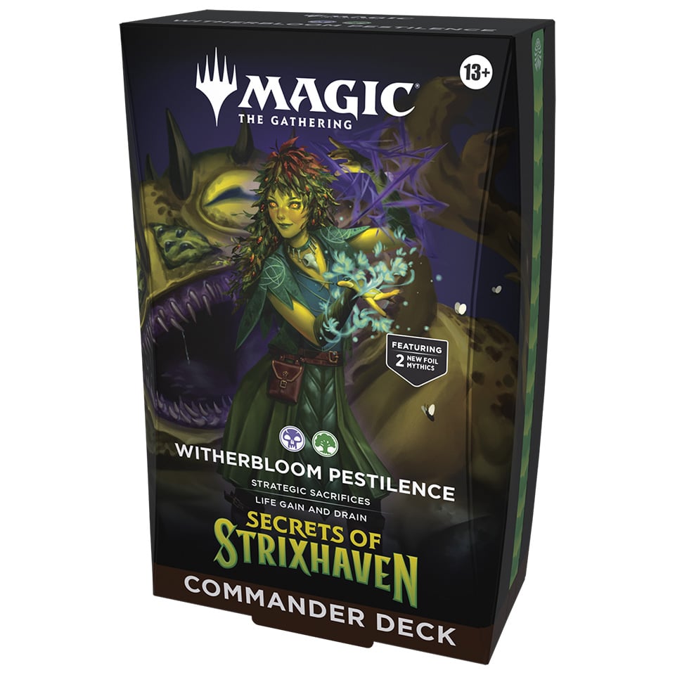 Commander: Secrets of Strixhaven | "Witherbloom Pestilence" Commander Deck