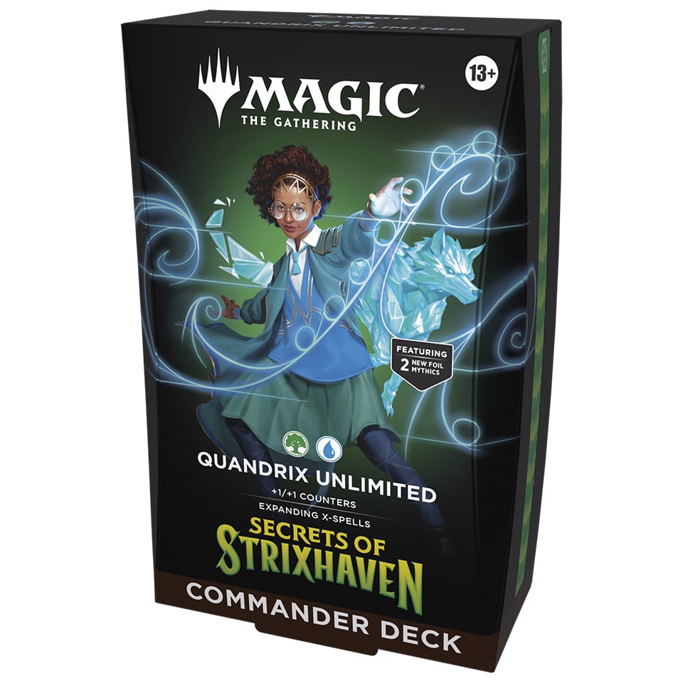 Commander: Secrets of Strixhaven | "Quandrix Unlimited" Commander Deck