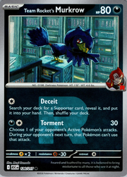 Team Rocket's Murkrow