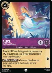 Alice - Well-Read Whisper