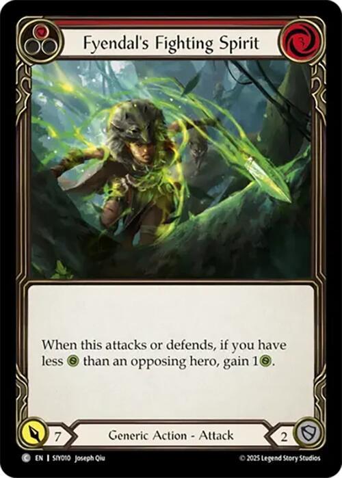 Fyendal's Fighting Spirit - Red