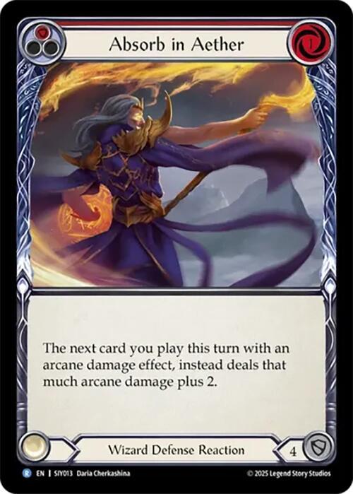 Absorb in Aether - Red