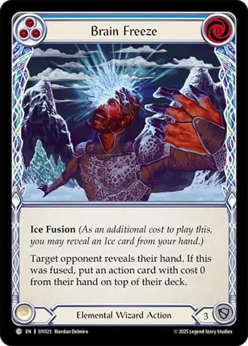 Brain Freeze - Blue