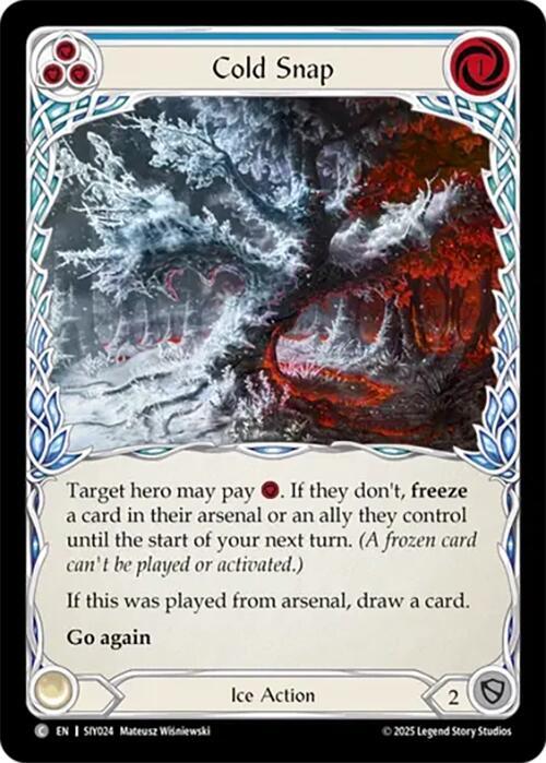 Cold Snap - Blue