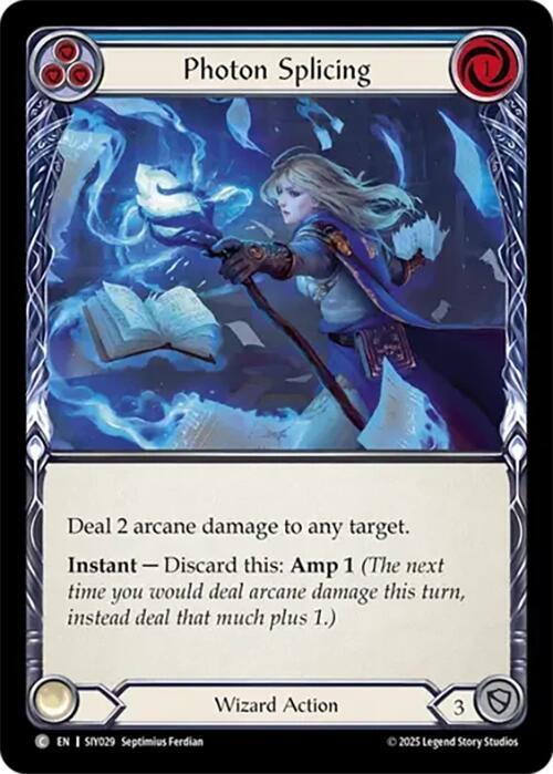 Photon Splicing - Blue