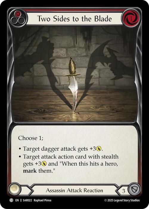 Two Sides to the Blade