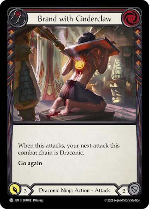 Brand with Cinderclaw - Red